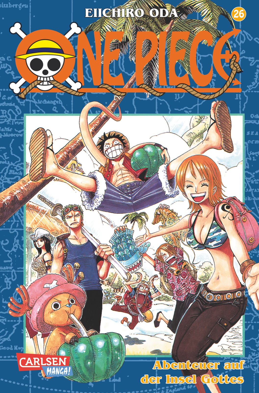 One Piece - Band 26 (Abenteuer auf der Insel Gottes)