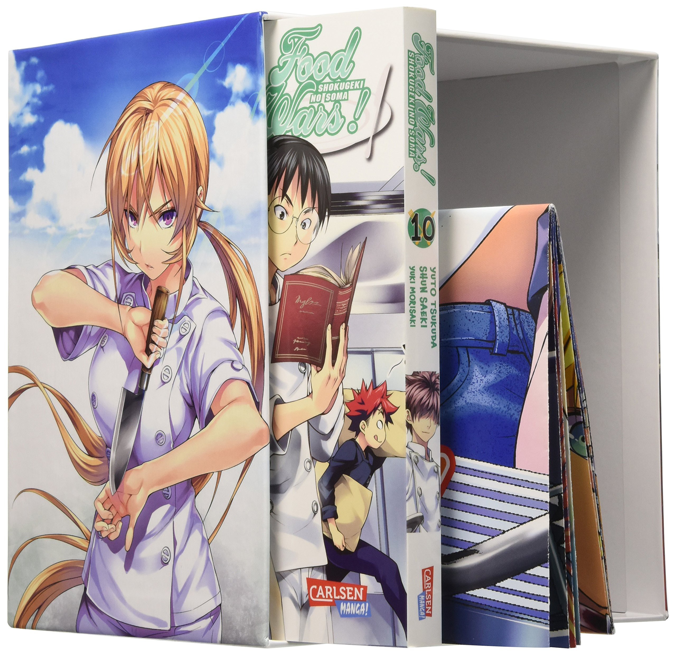 Food Wars! - Shokugeki no Soma - Band 10 + Sammelschuber