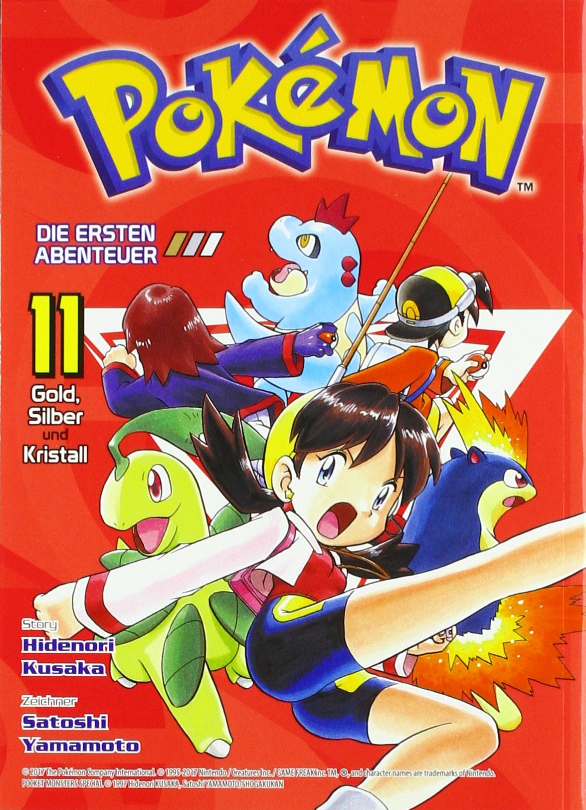 Pokémon - Die ersten Abenteuer - Band 11 (Gold, Silber und Kristall)