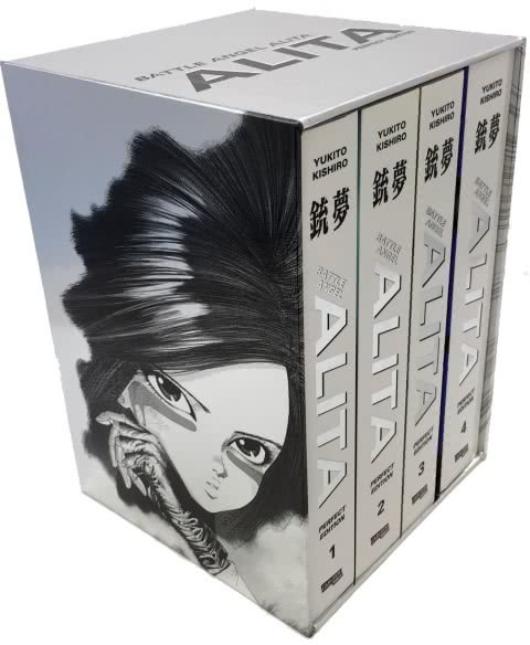 Battle Angel Alita - Perfect Edition - Band 1-4+Schuber