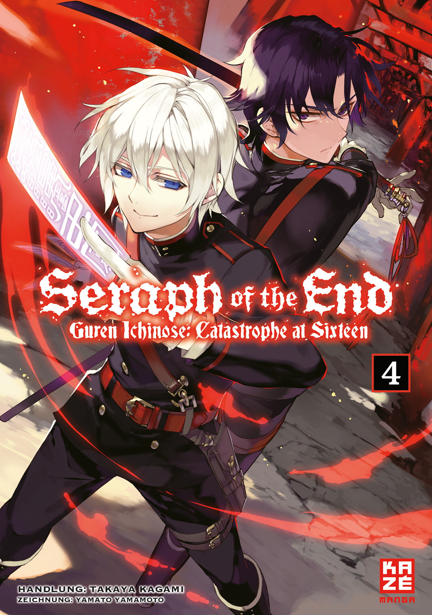Seraph of the End - Guren Ichinose Catastrophe at Sixteen (Novel) - Band 4