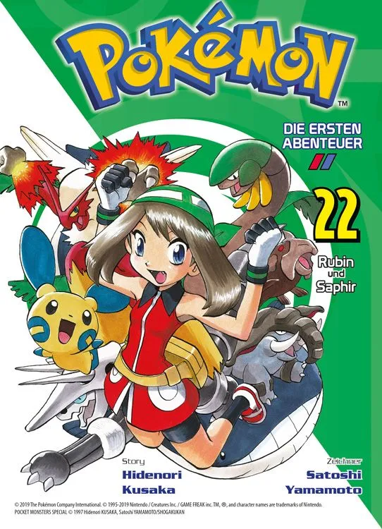 Pokémon - Die ersten Abenteuer - Band 22 (Rubin und Saphir)