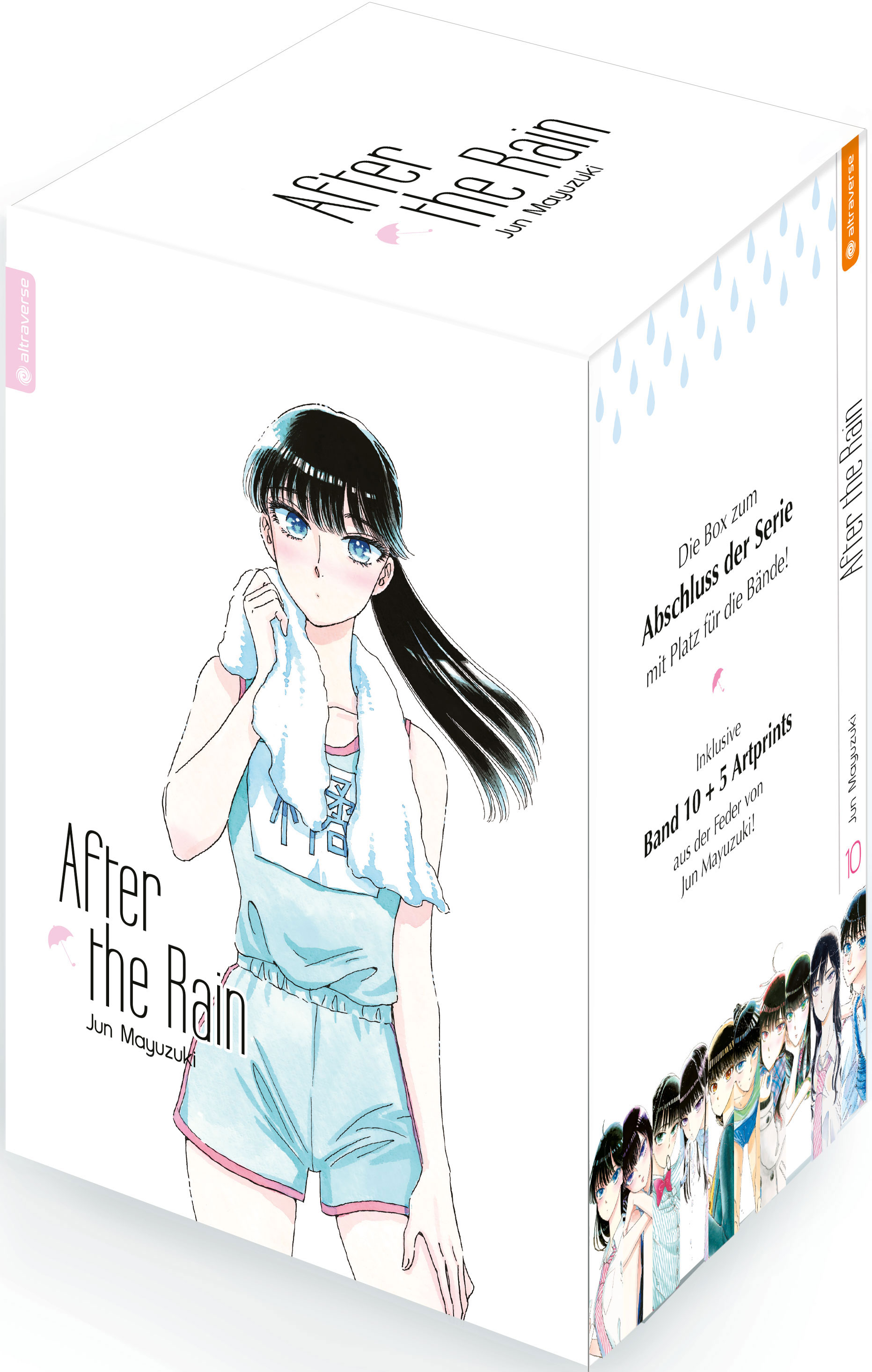 After the Rain - Band 10 mit Box(Abschlussband)