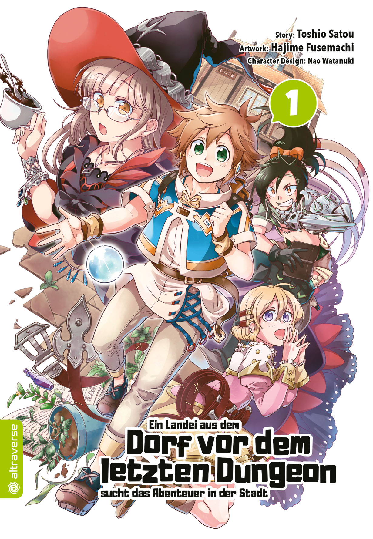 Ein Landei aus dem Dorf vor dem letzten Dungeon sucht das Abenteuer in der Stadt