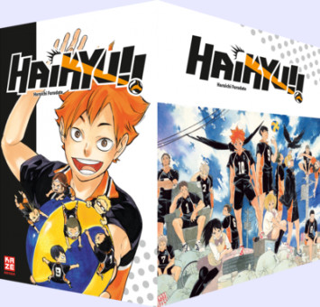Haikyu!! - Sammelbox 1 (Band 1-10+Schuber)