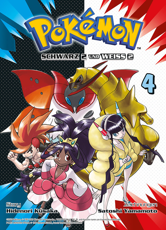 Pokémon - Schwarz 2 und Weiß 2 - Band 4
