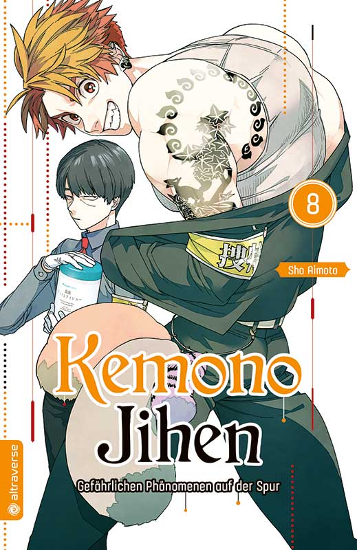 Kemono Jihen - Gefährlichen Phänomenen auf der Spur - Band 8