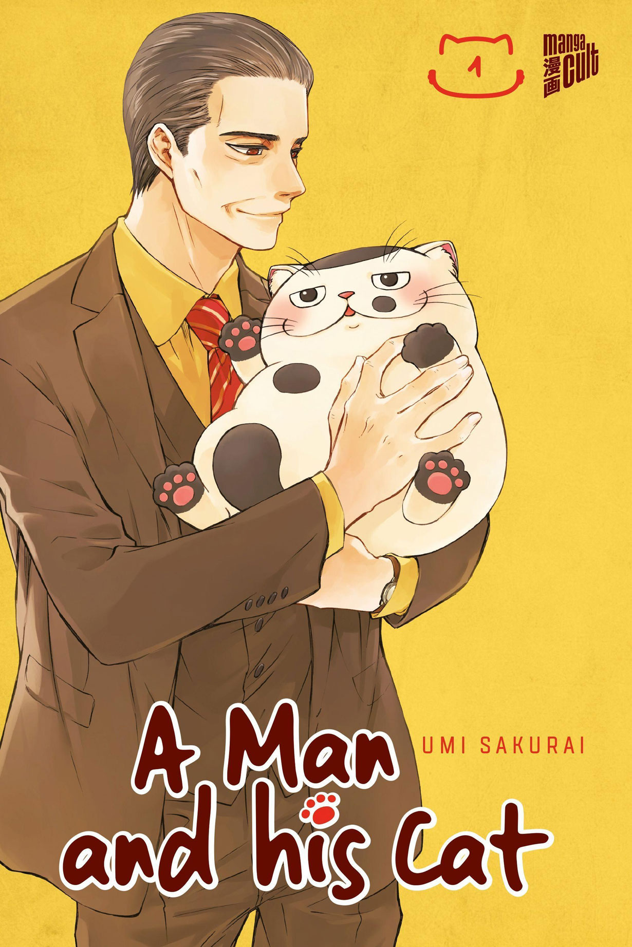 A man and his cat