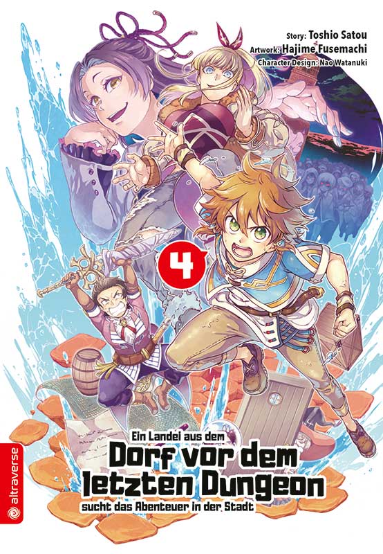 Ein Landei aus dem Dorf vor dem letzten Dungeon sucht das Abenteuer in der Stadt - Band 4