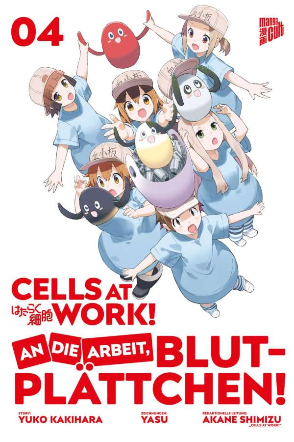 Cells at Work! - An die Arbeit, Blutplättchen - Band 4