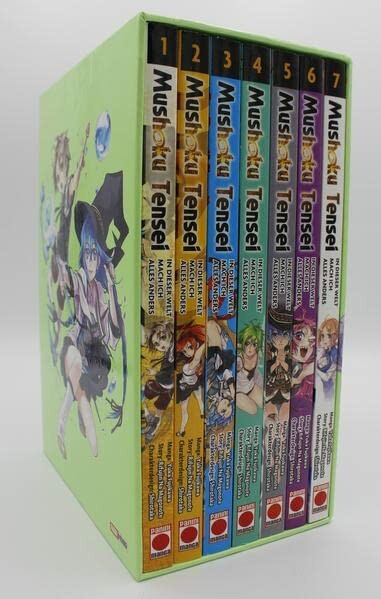 Mushoku Tensei - In dieser Welt mach ich alles anders - Band 1-7 + Sammelschuber