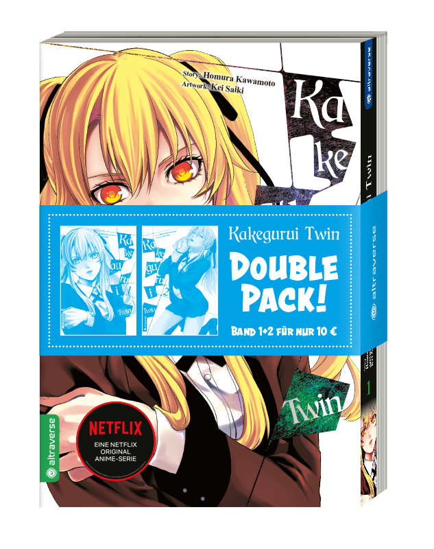 Kakegurui Twin - Double Pack (Band 1+2)