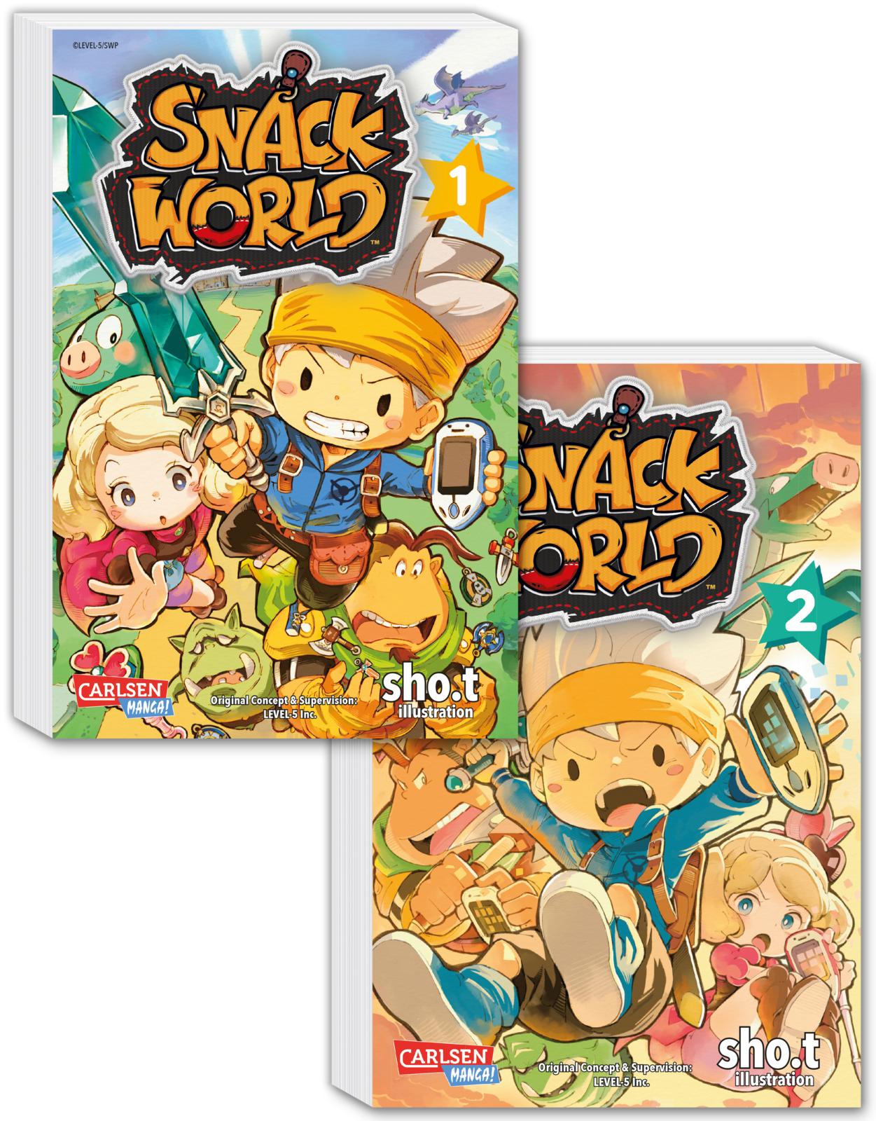 Snack World - Komplettpack (Band 1+2)