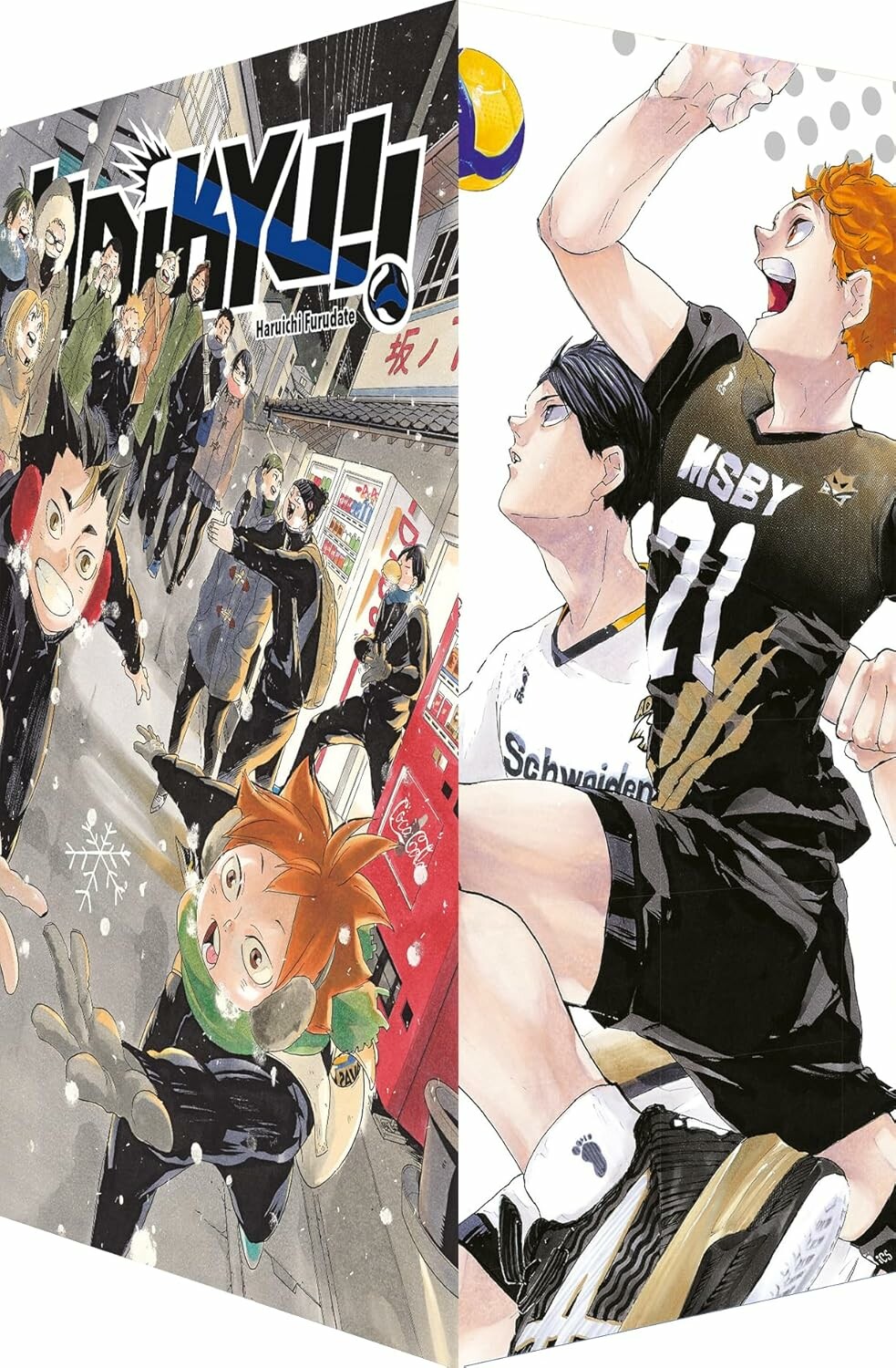Haikyu!! - Band 45 + Sammelschuber(Abschlussband)