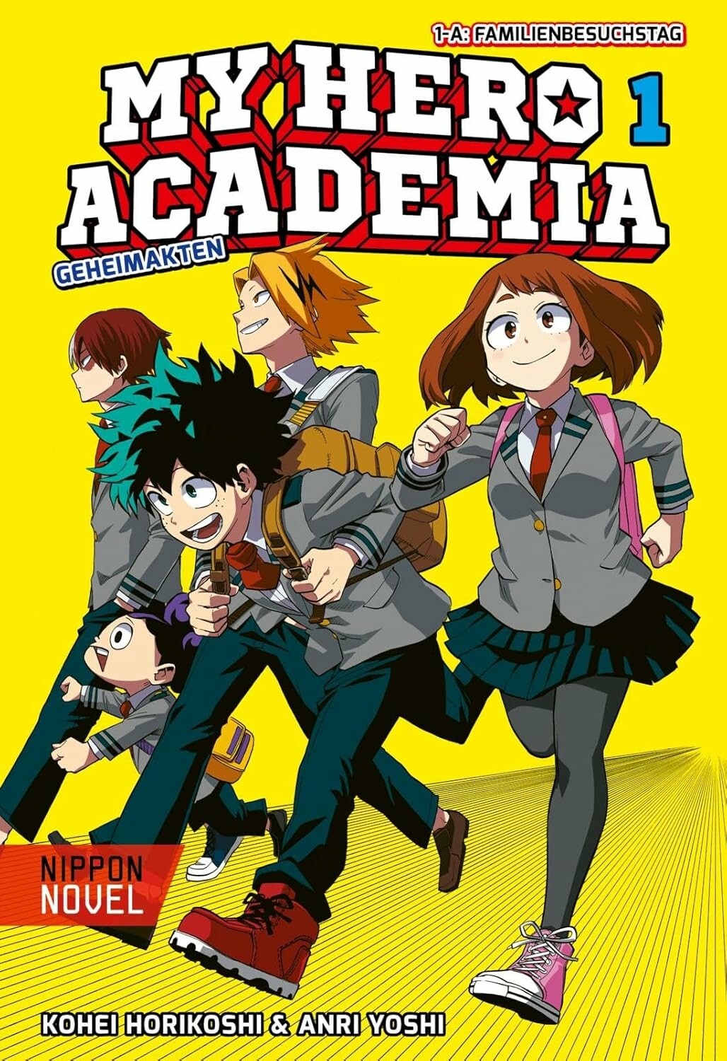 My Hero Academia : Geheimakten (Novel) - Band 1 (1-A: Familienbesuchstag)