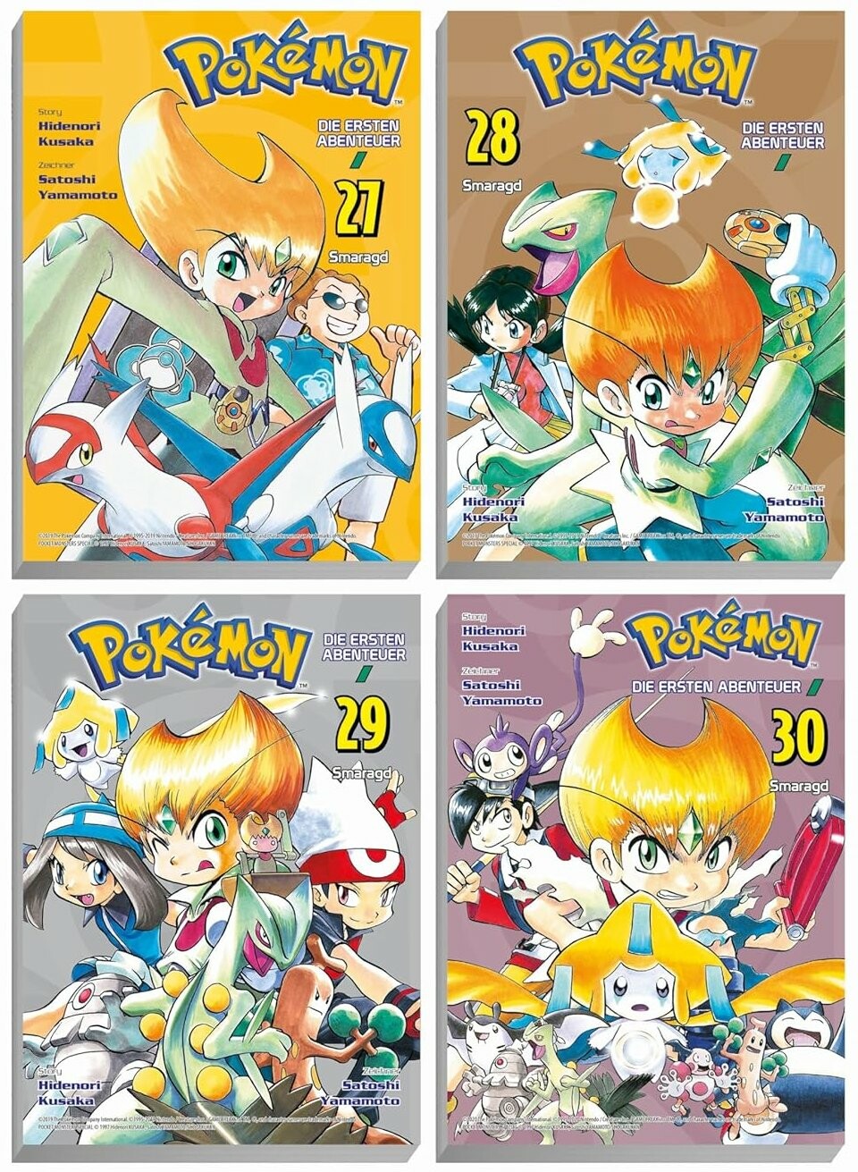 Pokémon - Manga Pack - Band 8 (Bundle 8: Smaragd)
