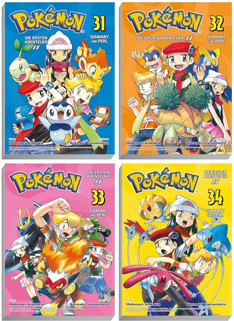 Pokémon - Manga Pack - Band 9 (Bundle 9: Diamant und Perl 1)