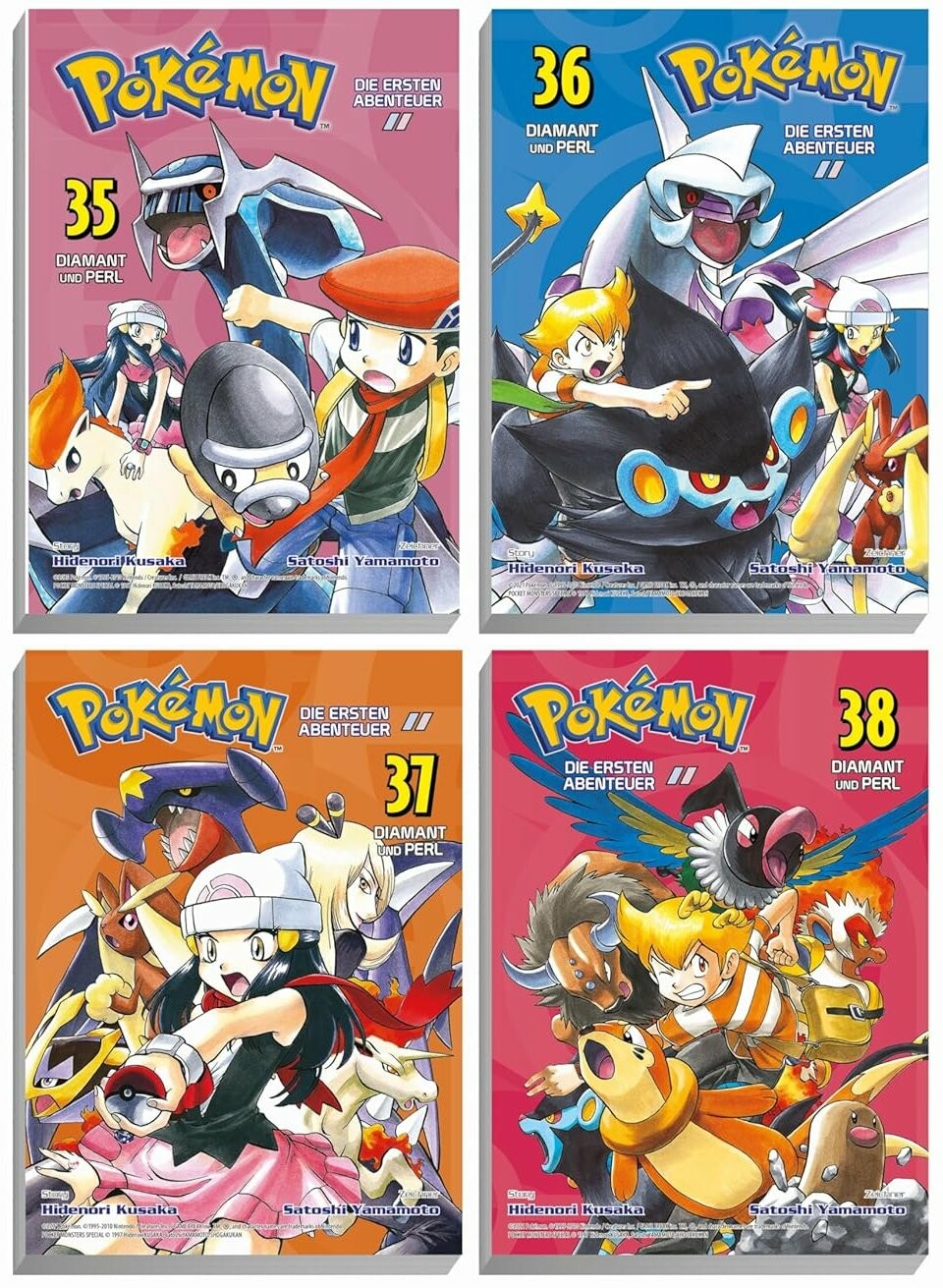 Pokémon - Manga Pack - Band 10 (Bundle 10: Diamant und Perl 2)