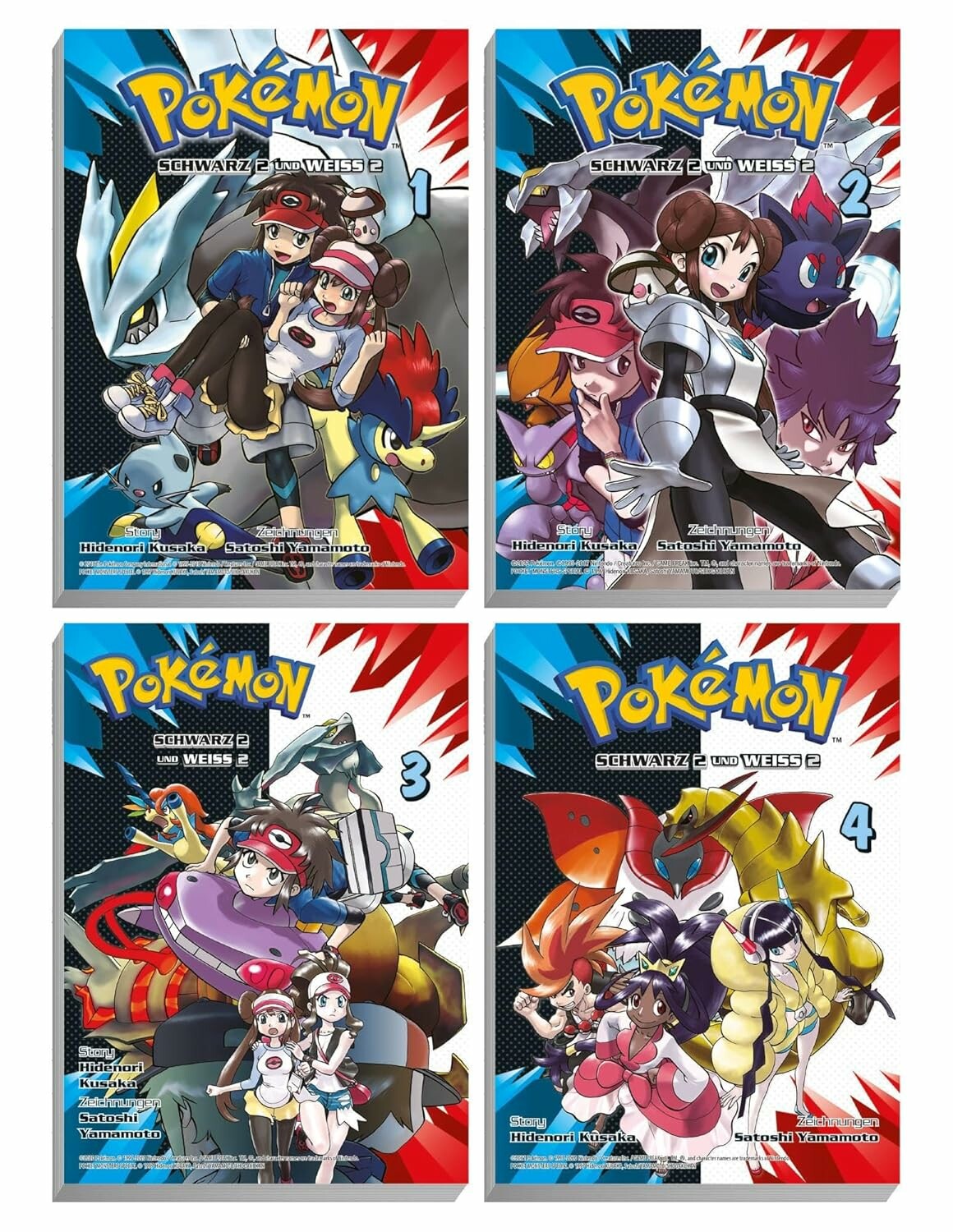 Pokémon - Manga Pack - Band 15 (Bundle 15: Schwarz 2 und Weiss 2)