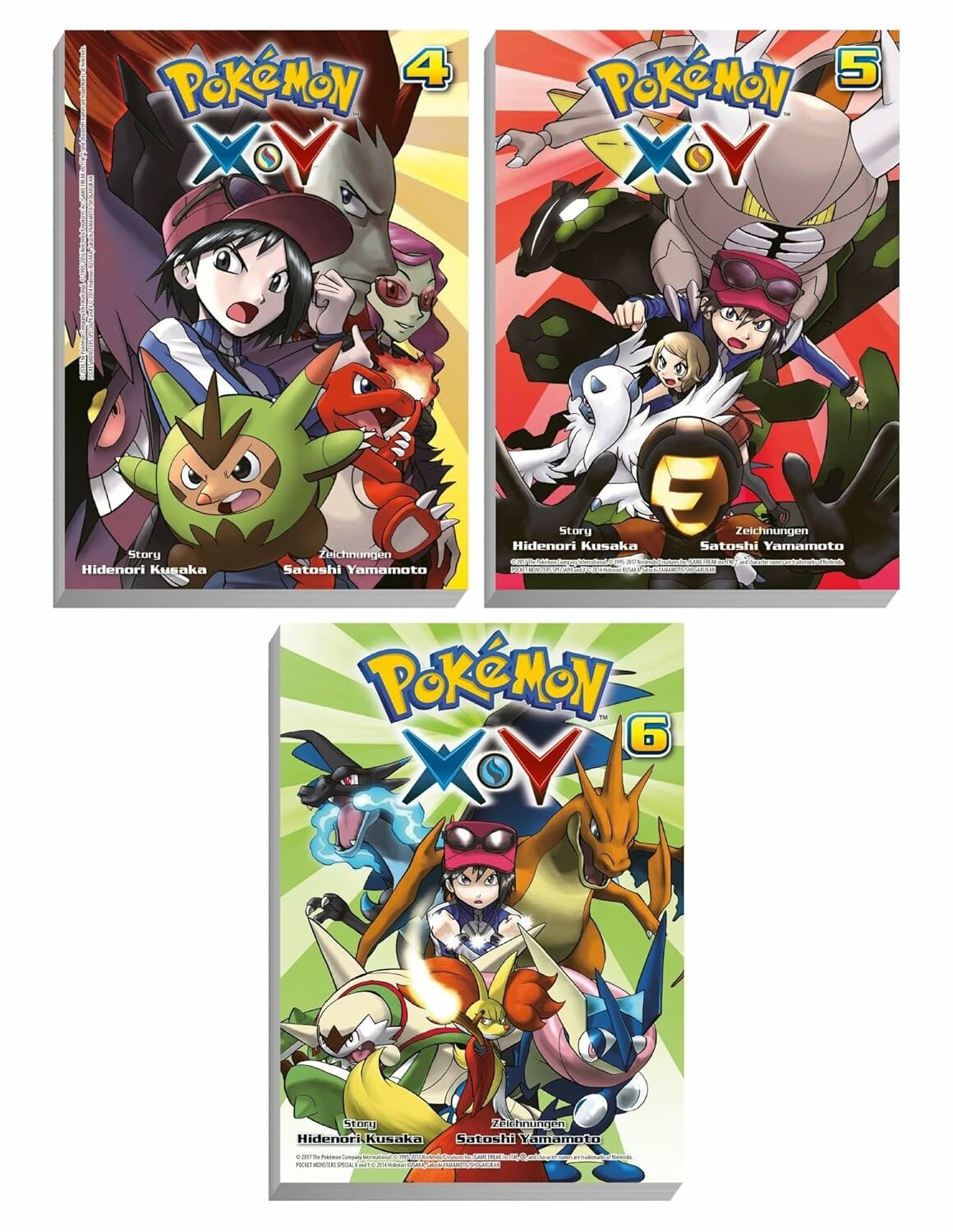 Pokémon - Manga Pack - Band 17 (Bundle 17: X und Y 2)