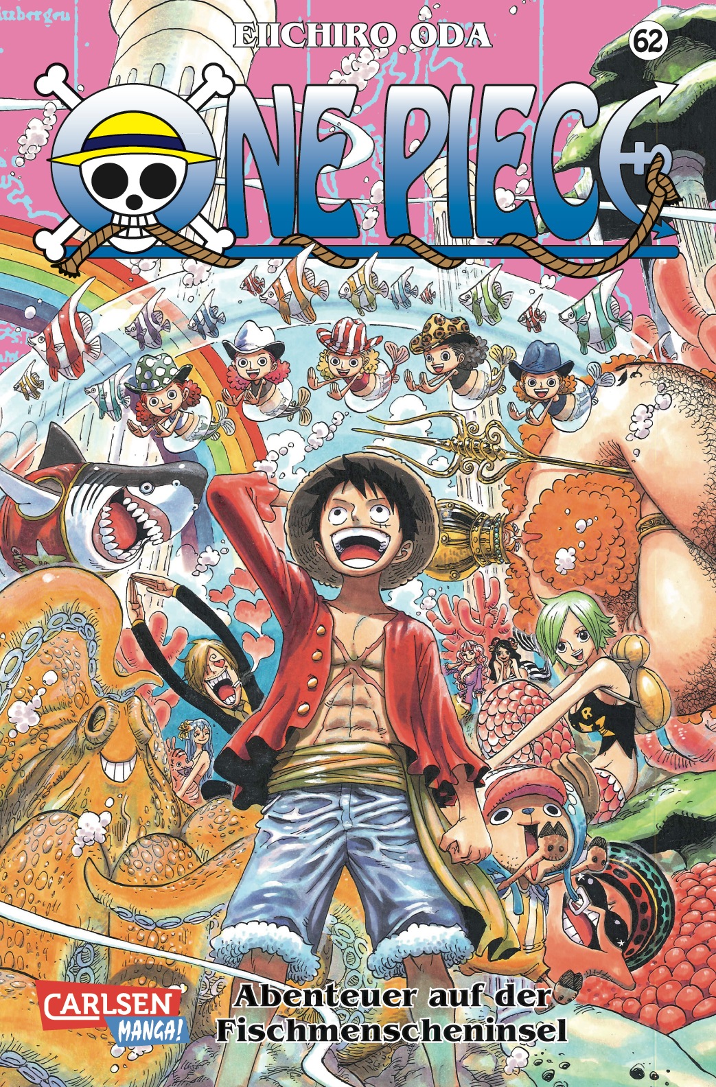 One Piece - Band 62 (Abenteuer auf der Fischmenscheninsel)